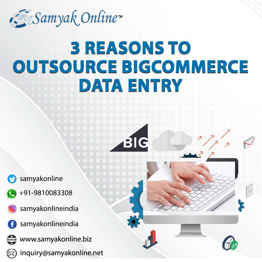 Outsource BigCommerce Data Entry