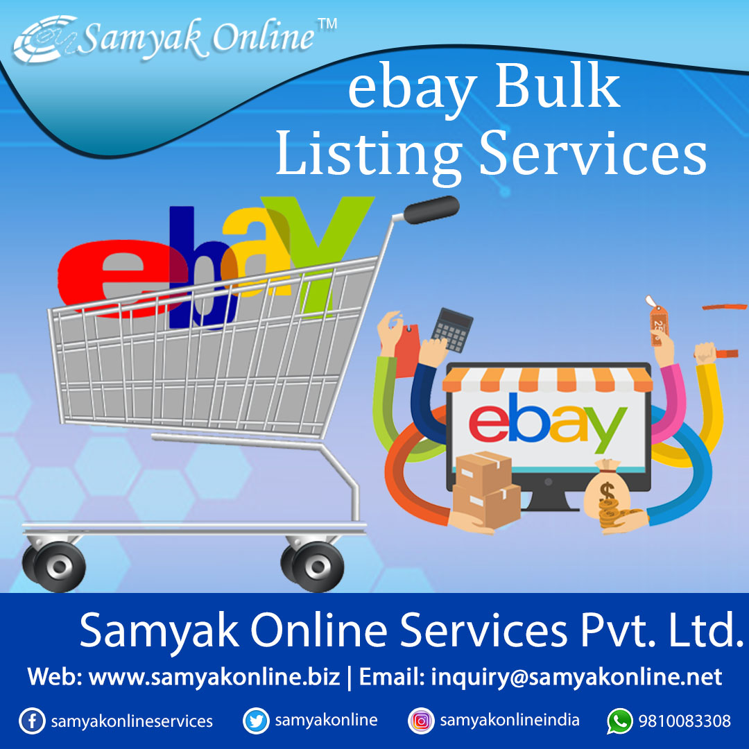 eBay bulk listing